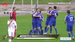 31.08.2014 SV Böblingen vs FC Gärtringen: Tor 1-1