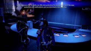 Mass Effect 2: Ingame video game store