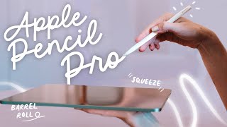 Apple Pencil Pro NEW Features & Unboxing!