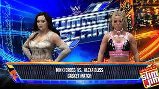 WWE 2K24 Universe Mode | Nikki Cross Vs Alexa Bliss | SUMMERSLAM Night 2