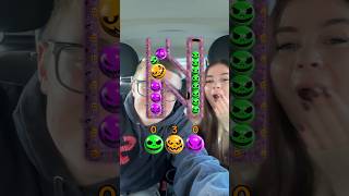 Girlfriend VS Boyfriend HALLOWEEN Stacking CHALLENGE😳🎃Pt2?! #challenge #game #vs #couple #fyp