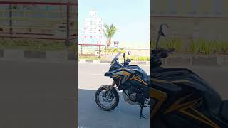 Mejeng di tugu IORA bareng Honda CB150X