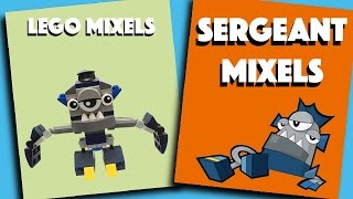 LEGO Mixels - Sergeant - Stop Motion Build