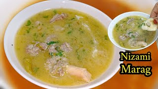 Nizami Mutton Marag Recipe |Hyderabadi Nizami Mutton Marag Recipe| Mutton Soup