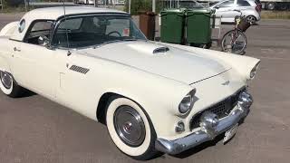 TILL SALU! FIR SALE! Ford Thunderbird 1956…. Kult bil från American Graffiti…