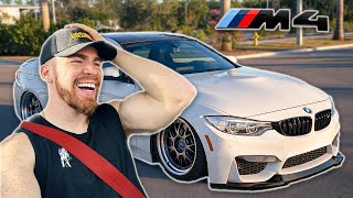 He Loved My 600hp BMW F82 M4 So Much I Had To Let Him Drive It! (MUST WATCH!)