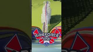 ✈️ AireForce One POV! Planet Coaster Recreation