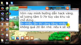 Hack vàng trong game ngọc rồng online1