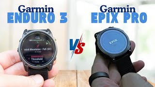 Garmin Enduro 3 vs Garmin Epix Pro 2