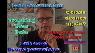 Caa Consultation | Removing Sub 250g Drone Exemption | Banning Drone Auditor Videos | Remote ID