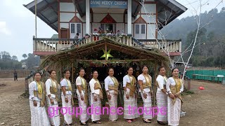 ''Christmas Aadoh kuh '' | Group dance presented by Women wing ,Divine Mercy church,Ziro .