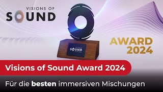 Visions of Sound Award 2024 - Mach mit. GROBI Publikumspreis für die besten immersiven Mischungen