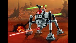 Lego Star Wars 75077 Homing Spider Droid (Speed of build 12x)