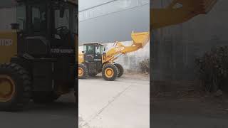 One shot to the end with original sound.  Showing off  our product, located in China #wheelloader