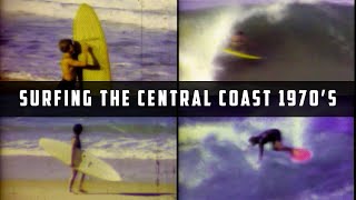 1970's Surfing the Central Coast Australia Super 8 Film Footage