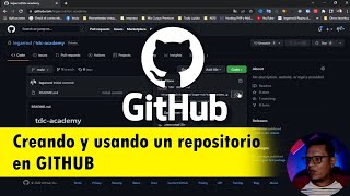 Como usar github y crear repositorio github visual studio code  | Luisito Habla