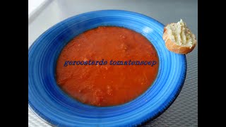 geroosterde tomatensoep