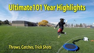 Frisbee Trick Shots: Best Throws and Catches of Ultimate101- Emily Cohen