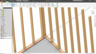 Multibody 3D modeling a 3 car garage in Autodesk Inventor