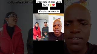 strangers singing Voila #2 @EmmaKokOfficial#voila #shorts