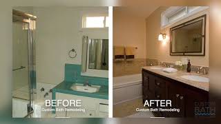 Bath Remodeling Before & After Compilation | Custom Bath Remodeling