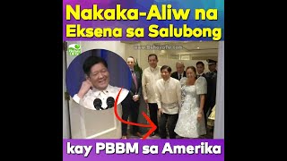 Nakakatawang Eksena ng Salubong kay PBBM sa Amerika