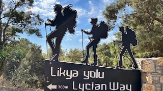 LİKYA YOLUNU tek başıma yürüdüm! (ovacık-patara)