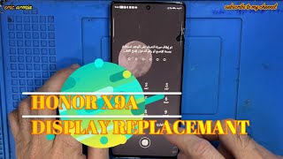 HONOR X9A - (RMO-NX1) - LCD SCREEN REPLACEMENT - CHANGE DISPLAY