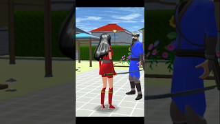 Blu ninja red Rina fight 😀😀#sakuraschoolsimulator #sakura #viralvideo #trending