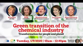 Europe Calling "Green transition of the chemical industry - Transformation for People and Planet"