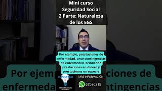 MINICURSO SEGURIDAD SOCIAL 2 PARTE, NATURALEZA DE LOS ENTES GESTORES DE LA SEGURIDAD SOCIAL  #legal