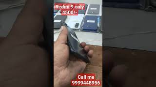 Redmi 9 4gb 64gb all original only 4500/- call me 9999448956