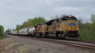 Awesome Action Along the UP and BNSF Around St. Louis! 4/20-4/25/22