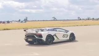 Lamborghini Aventador SVJ launch control