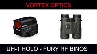 First Look at Vortex Optics UH-1 Holographic Sight and Fury Rangefinder Binoculars