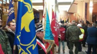 Uroczystości  w rocznicę masakry pod Kopalnią Wujek - 16.12.2015. I