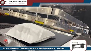 ESA Pneumatic L-Bar Sealer Product Overview