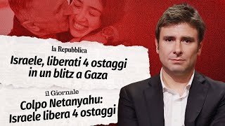 I 274 palestinesi uccisi per liberare 4 ostaggi e la vergognosa informazione italiana