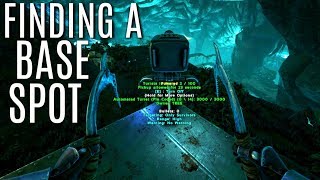 STARTING OUR BASE in the Blue Zone - SOLO ARK PVP - MTS (E3)