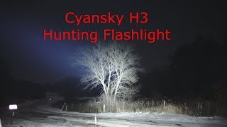 Cyansky H3 Hunting Flashlight Review