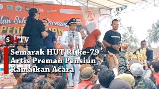 Semarak HUT RI ke-79 Artis Preman Pensiun Ramaikan Acara