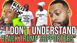 "How Are You Black & Support Trump" Black Woman Loses Her Mind Learning Blacks Are Supporting Trump