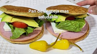 Pan de Lentejas para Sándwich más saludable