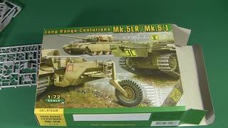 Long Range Centurion Mk5 1/72 ACE scale model