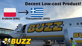 Trip Report | Buzz (Ryanair) | Boeing 737 MAX 8-200 | Krakow (KRK) - Thessaloniki (SKG)