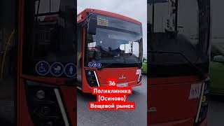 36 Поликлиника (Осиново) Вещевой Рынок МАЗ С Гармошкой #топ #видео #подпишись