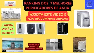 QUAL O MELHOR PURIFICADOR DE AGUA DE 2023 RANKING DOS 7 MELHORES NO MERCADO HOJE NÃO ERRE NA COMPRA