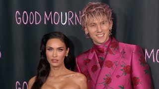 Megan Fox and Machine Gun Kelly at the Good Mourning Premiere