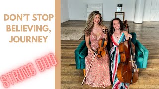 Don’t Stop Believing for string duo