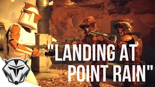 "Landing at Point Rain" Clone Wars Episode Recreated in Battlefront 2!